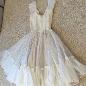 Vintage Square Dancing Dress